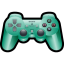 Sony Playstation Green Icon 64x64 png